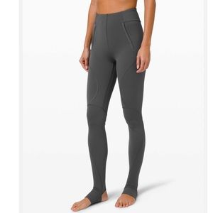 Lululemon Train Free Super High-Rise Tight 32" Graphite Grey Stirrups